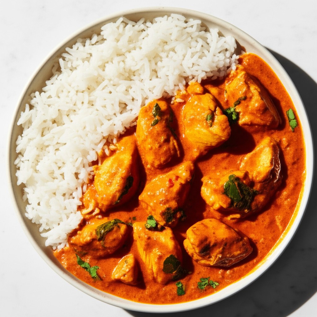 Butter Chicken & Rice